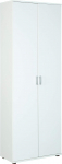Inter Link mitmeotstarbeline kapp, arhiivikapp, 2 ust, laius: 70 cm, s&uuml;gavus: 34 cm, k&otilde;rgus: 190 cm, sh 5 riiulit, melamiinkattega, Arconati, valge