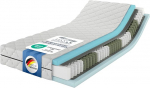 MSS e.K. MedicSpring 2-in-1 taskuvedrumadrats, 140 x 200 cm, 2 k&otilde;vadusastet &uuml;hes madratsis, H4 / H5 vedrumadrats, ergonoomiliselt disainitud ja toodetud Saksamaal, 7 tsooni, &Ouml;ko-Tex sertifitseeritud