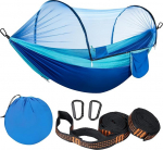 &Uuml;likerge Outdoor Hammock koos s&auml;&auml;sev&otilde;rguga 300 kg kandev&otilde;ime Travel Hammock Camping Hingav Quick-Drying Portable Parachute Nailon Hammock seljakotiga, matkamine, aed