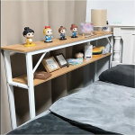 ERRULAN Ablage hinter Sofa Hinter dem Couchtisch Skinny, schmaler Sofatisch hinter der Konsole, Moderne Bettl&uuml;ckenf&uuml;llertische f&uuml;r Eingangsbereich, Flur, Wohnzimmer(White,47.2x7.9x39.4in)