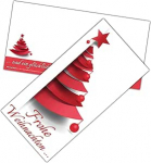 25 XL j&otilde;ulupuu j&otilde;ulukaartide komplekt - ideaalne kirja v&otilde;i postkaardina - era- ja &auml;riotstarbelised - elegantsed j&otilde;ulukaardid