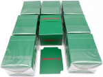 docsmagic.de 8 x Deck Box Green + Card Divider - Card Box Green - PKM - YGO - MTG