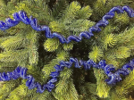 Dmora Morteratsch j&otilde;ulukaunistus, j&otilde;ulukaunistus, pidulik kaunistus, Made in Italy, 2000 x 7 x 7 cm, sinine