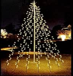 Unbekannt LED kardinad v&auml;litingimustes kasutamiseks, muinasjututuled 6 paelaga, iga 200 cm pikkune, 120 LED-i