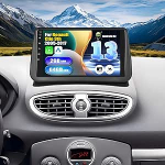 [2+64G] SIXWIN Android 13 autoraadio Renault Clio 3. 2005-2017 koos Carplay / Android Car / Mirror Link, 9-tolline mahtuvuslik puuteekraan koos WiFi GPS Bluetooth FM / RDS EQga