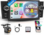 8 Core 4G + 64G juhtmevaba Carplay Android autoraadio Fiat Punto 2005-2009/Fiat Linea 2007-2011 7-tolline autoraadio koos Android auto navigatsiooniga GPS WiFi peeglilink Bluetooth FM/RDS/DSP/USB/SWC tagumine osa