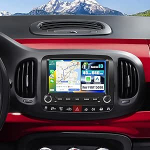 SIXWIN 4+64G Android 13 autoraadio koos CarPlay / Android Car / Mirror Link Fiat 500L 2013-2018.7 tolli HD puuteekraaniga toetab WiFi GPS Bluetooth 5.0 FM / RDS 32EQ