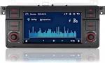 Autoraadio BMW E46 3 seeria 1999-2004 juhtmevaba CarPlay Android auto Linux s&uuml;steemiga kiireks k&auml;ivitamiseks ja sujuvaks t&ouml;&ouml;ks puuteekraaniga Bluetooth USB FM AM (BWM E46)