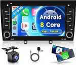 8 Core 4G + 64G Android Autoradio 2 DIN Peugeot 308 408 2010-2024 7-tolline puuteekraaniga autoraadio traadita Carplay Android auto navigatsioon GPS WiFi Mirror Link Bluetooth FM/RDS/EQ/USB/SWC