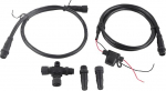 NMEA2000 Starter Kit, Marine for NMEA 2000 Starter Kit, Marine for NMEA 2000 Starter Kit, 1M toitejuhe koos kaitsmega, T-liitmiku isas- ja emasliitmik Lowrance'i v&otilde;rkude jaoks Boat/Yacht Series