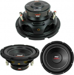 Subwoofer Pyle PLPW8D DE 400 Watt RMS ja 800 Watt Max 8 tolli 20 cm 200 mm DVC Double Bobine 4 + 4 Ohmi Suurep&auml;rane idavoolude veab Portier Car OU Half Rated Caiis SE SE