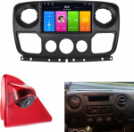 10-tolline autode GPS stereo autoraadio navigatsioon Canbus CarPlay & Android + HD pidurituli tagurduskaamera, mis &uuml;hildub Nissan NV400 / X62 /auxhall Opel Movano B / Renault Master Estate MK3-ga