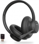 2globes Hybrid Lite: DECT ja Bluetooth peakomplekt ANC, ENC, USB-A dongle ja kotiga - traadita peakomplekt kontorisse, telefoni ja arvutisse