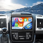 OiLiehu 2G + 64G Android 13 autoraadio Fiat Ducato 2010/Citroen Jumper/Peugeot Boxer traadita CarPlay Android auto 9-tolline autoraadio GPS WiFi Bluetooth Mirror Link FM RDS SWC EQ tagurduskaameraga