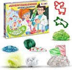 Magic Dough Advendikalender lastele - M&auml;nguasjade advendikalender saviga, 24 suurt &uuml;llatust intelligentse supersaviga