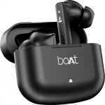 boAt Airdopes 91 45-tunnine aku, 50 ms madal viivitus, ENx tehnoloogia, kiirlaadimine, IPX4, IWP tehnoloogia, v5.3 Bluetooth, TWS, traadita mikrofoniga (aktiivne must)