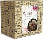 BOXILAND veini kinkekomplekt [Esimese klassi veini degusteerimise komplekt] - Veinikingitused naistele ja meestele - Veinikomplekti kingitus - Punaste ja valgete veinide komplekti kinkekarp - Veini degusteerimise komplekti veinipakendi karp (6 x 0,25 L)
