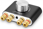 Nobsound Mini Bluetooth 5.0 digitaalne v&otilde;imendi, HiFi Stereov&otilde;imendi, 2.0 kanaliga 50 W x 2 v&otilde;imsusv&otilde;imendi traadita audio vastuv&otilde;tja koos toiteallikaga (must)