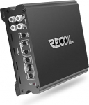 Recoil DI1200.4 Full Range Class-D 4-kanaliline auto heliv&otilde;imendi 2400 Watt 2-4 Ohm Stabiilne Mosfet toiteallikas sillutatav