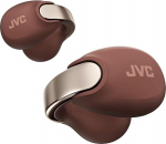 JVC NEARPHONES HA-NP1T-T T&otilde;elised juhtmevabad k&otilde;rvaklapid ehtedisainiga, mugav istuvus, kiirlaadimisfunktsioon, mitmepunktiline &uuml;hendus, Bluetooth 5.3, 24 tundi aku kestvust, rakendus - kastanpruun