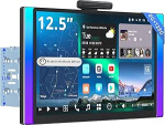 X10G225E 12,5-tolline QLED Android autoraadio Double Din, 8+128G, 4G LTE, AI Voice Assistant, Wireless Carplay & Android Car, Dual Microphone & BT, LRV, 36B-EQ, HDMI sisend