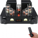 JTA100 2025 200W vaakumtoru v&otilde;imendi integreeritud h&uuml;briid koos BT 5.0, OPT AUX, COAX, Phono sisend ja k&otilde;rvaklappide v&auml;ljund, 2.1 kanaliga Class AB, HiFi Home Audio plaadim&auml;ngija jaoks