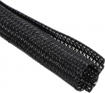 hankekaart 14,7 cm ID Split Loom Tubing 3 m pol&uuml;estrist kaabli kaitsev kaabli muhv USB-kaabli toitejuhtme jaoks, must