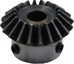 1 Piece 0.5m 40 Teeth Bevel Gear Inner Hole 6mm Gear 90 Degree 45# Steel Entry Angle Steel Gear Screw Hole M5