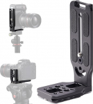Kiirlahendus L-kinnitus vertikaalne, L-kinnitus koos kiirlahendusplaadiga 1/4 tolli kruvi DSLR kaamera L Mount, mis &uuml;hildub Canon Nikon Sony DJI Osmo Ronin Zhiyuniga