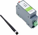 Waveshare RS485 to WiFi/Ethernet,Ethernet to WiFi Converter Module,Rail-Mount RS485 Serial Server, Modbus MQTT Gateway,300~460800 BPS Baudrate,Support TCP/UDP/ARP/ICMP/DHCP/DNS/HTTP/MQTT