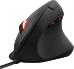 Trust Gaming GXT 144 Rexx Vertical Ergonomic Gaming Mouse, 250-10,000 DPI, 6 Buttons, Black