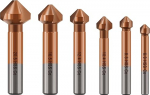 S&auml;lvepuuride komplekt - M35 HSS koobaltkattega s&auml;lvepuurid roostevabast terasest rauast alumiiniumist vask, 6 t&uuml;kki 6,3 mm - 20,5 mm s&auml;lvepuurid, fassaadipuurid &uuml;mmarguse varrega fikseeritud