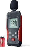 Helitaseme m&otilde;&otilde;tja detsibellim&otilde;&otilde;tja 30-130 dB(A) digitaalne m&otilde;&otilde;tja koos salvestusega, kaasaskantav helitaseme m&otilde;&otilde;tja kalibreeritud LCD-ekraaniga kontori, t&ouml;&ouml;stuse ja m&uuml;ra m&otilde;&otilde;tmiseks