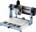 Drehmaschine, Drehmaschine, Gravierfr&auml;smaschine, 300-W-Spindel-Holzfr&auml;se F&uuml;r Metall Und Acryl, Schneidemaschine Mit Offline-Steuerung, f&uuml;r die DIY-CNC-Bearbeitung von Holzstein(Standard+2.5W)