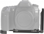 FOTGA Quick Release Plate L-shaped Bracket L-Bracket Vertical Expandable Plate for Canon EOS 70D 80D 90D Camera, Compatible with Arca Swiss Standard Tripod