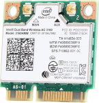 Intel 3160.HMWWB.R - Dual Band Wireless-AC 3160 - v&otilde;rguadapter - PCIe pool-minikaart - 802.11b, 802.11a, 802.11g, 802.11n, 802.11ac, Bluetooth 4.0 LE