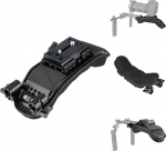 NICEYRIG 15mm Shoulder Pad with Quick Release Base Plate 15mm Rod Clamp for Video Camcorder Camera DV/DC Support System DSLR Rig