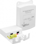 V&auml;ljas asuv Gigabit PoE Ethernet liigpingekaitse IEEE802.3Af/AT/Bt 1000Mbps, veekindel v&auml;ljas Ethernet, piksekaitse 5KA IP65, seinale paigaldatav Plug and Play (ainult v&otilde;rgupikendus)