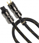 10awg varjestatud HiFi toitejuhe ferriitr&otilde;ngaga, k&otilde;rgekvaliteediline audiofiilne hapnikuvaba vasest toitejuhe (1,5 m)