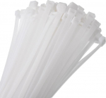 hankimise kaart 200 x 200mm V&auml;ike nailonist iselukustuv kaabliside 8mm valge kaabliside kaablijuhtimiseks