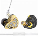 keephifi CCZ MC04 In-Ear Monitor, k&otilde;rvaklapid koos kaabliga, 3,5 mm pistikuga, takistuseta h&otilde;betatud OFC, m&auml;nguk&otilde;rvaklapid 10 mm h&uuml;briidajamiga 1DD+1BA, nullil&auml;hedased IEM-d DJ-dele ja muusikutele