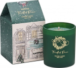 M&SENSE L&otilde;hnak&uuml;&uuml;nal J&otilde;ulud K&uuml;lmutatud m&auml;nd 230 g Looduslik sojavaha l&otilde;hnak&uuml;&uuml;nlad klaasist k&uuml;&uuml;nal kingitus j&otilde;uludeks, s&uuml;nnip&auml;evaks, maja soojendamiseks 40 tundi p&otilde;lemisaega