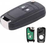 Key Remote Control Folding Key 2 nupud auto v&otilde;tme edastamise Unit ID46 433 MHz elektroonilise kaardi v&otilde;tme puhul freesimine Astra J GTC Insignia A Sports Tourer Zafira C Mokka X