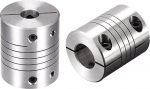 sourcing map 2 x Motor Shaft 8mm to 12mm Spiral Jet Coupling 25mm Diameter 30mm Length