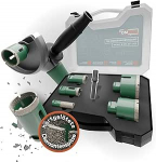 Eksklusiivne teemantpuuride komplekt (5 t&uuml;kki koos M14 adapteriga) - teemantpuuride komplekt 68 mm, 50 mm, 35 mm, 25 mm, 20 mm - Puurid k&otilde;vade plaatide, keraamika, betooni, keraamilise kivimaterjali puurimiseks.