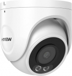 H.VIEW 4K PoE Camera 8MP Dome Surveillance Camera (3840 x 2160P) Coloured Night Vision AI Motion Detection Security Camera with SD Slot ONVIF Colour Image for Outdoor/Indoor Weatherproof