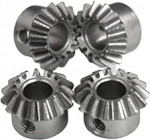 4 koonusratta pakett, koonusratas, 0,8, mudel 15, hammasava, 3/4/5/6/6,35 mm, 90 hammasratast, DIY vaskterasest, roostevabast terasest (auk 4 terasest)