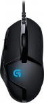 Logitech G402 Hyperion Fury Gaming Mouse, 4000 DPI optiline sensor, 8 programmeeritavat nuppu, nupp DPI &uuml;mberl&uuml;litamiseks, 32-bit ARM protsessor, kerge, PC / Mac, must - Saksa pakendis