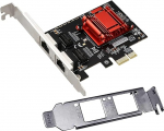 Dual Port PCIe Gigabit v&otilde;rgukaart PCI Express Gigabit Ethernet adapter Intel 82575/6 Ports PCI Express NIC Support PXE for Windows/Windows Server/Linux/Freebsd/DOS madala profiiliga