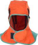 Keevitusvaip, keevitusm&uuml;ts, nahast keevitusl&auml;&auml;tse mask, kiiver keevitamiseks, hingav keevituskiiver, p&auml;ikese higimask (Orenge)